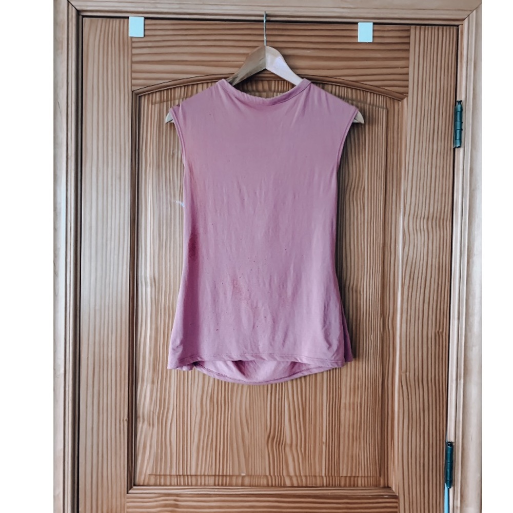 ✧ Enough About Me: Draped Back Sleeveless Top